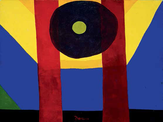 That Red One (1944) by Arthur Dove. As reproduced in Modern Art in America 1908 - 1968