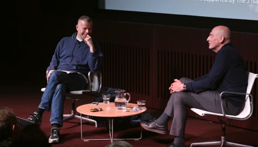 Wolfgang Tillmans and Rem Koolhaas at Tate Modern, 2017