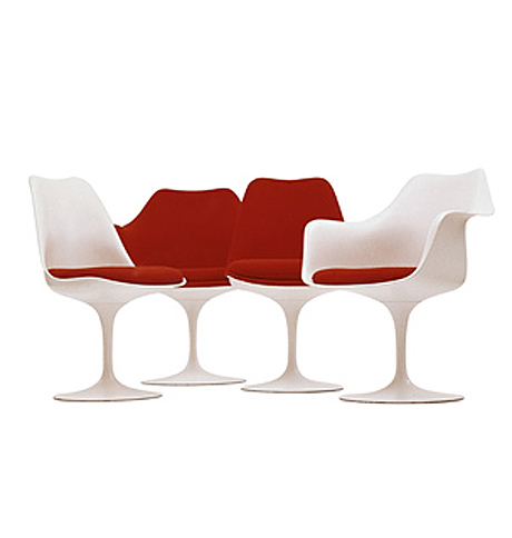 Saarinen's 1956 Tulip chairs