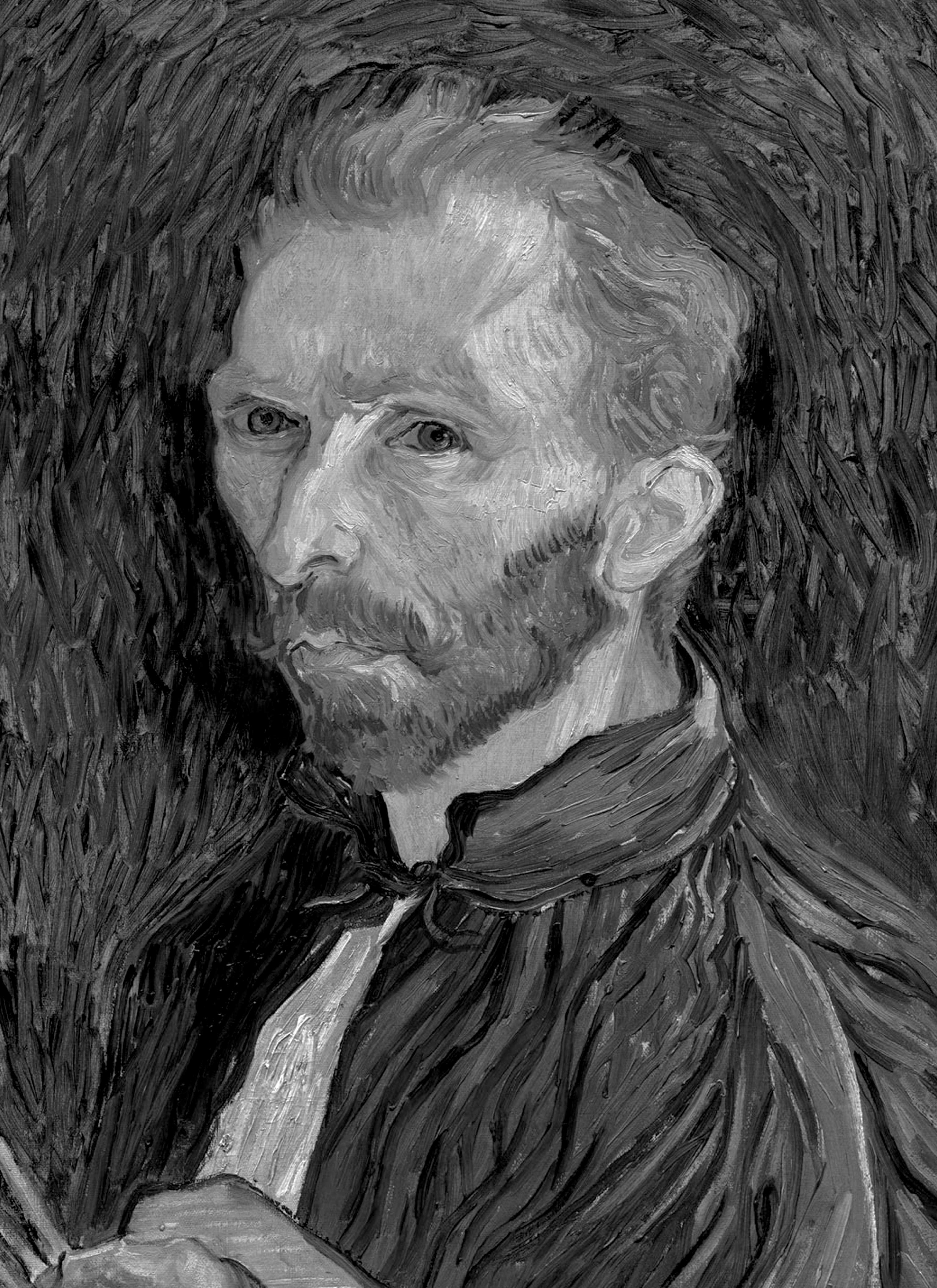 The cover of our newly updated monograph, featuring Van Gogh's famous 1889 self portrait