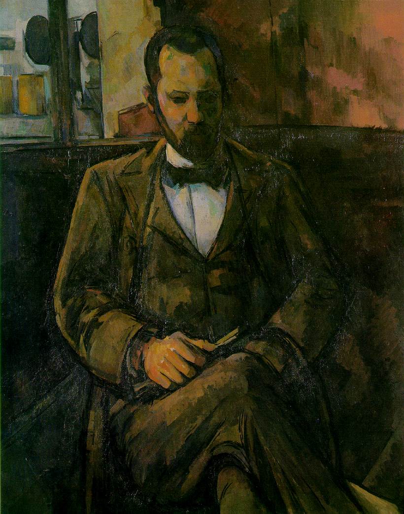 Portrait of Ambroise Vollard (1899) Paul Cézanne
