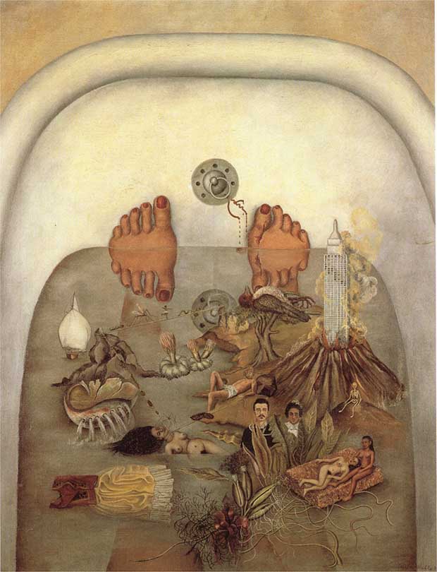 What The Water Gave Me (1938) by Frida Kahlo