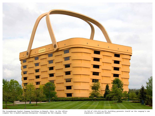 The Longaberger Basket building, from Wild Art