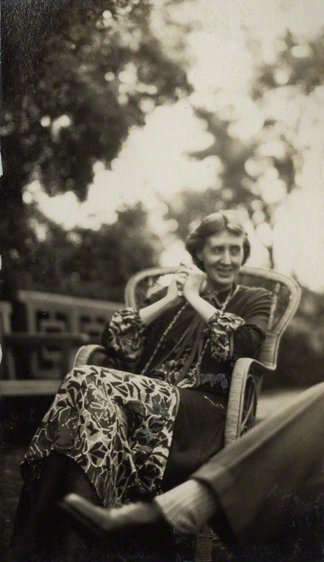 Virginia Woolf as photographed by Lady Morell 1926