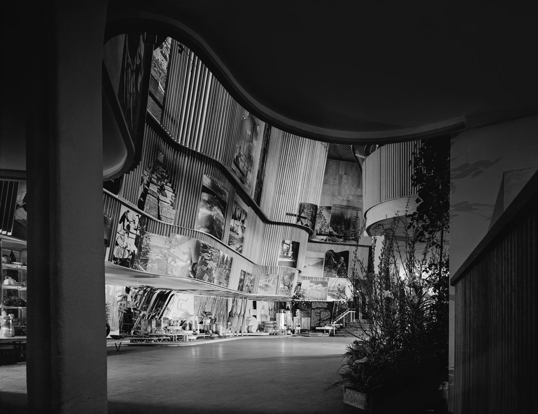 Ezra Stoller: Alvar Aalto, Finnish Pavilion, New York World’s Fair (1939), Queens, NY, 1939. Courtesy and copyright (c) Esto