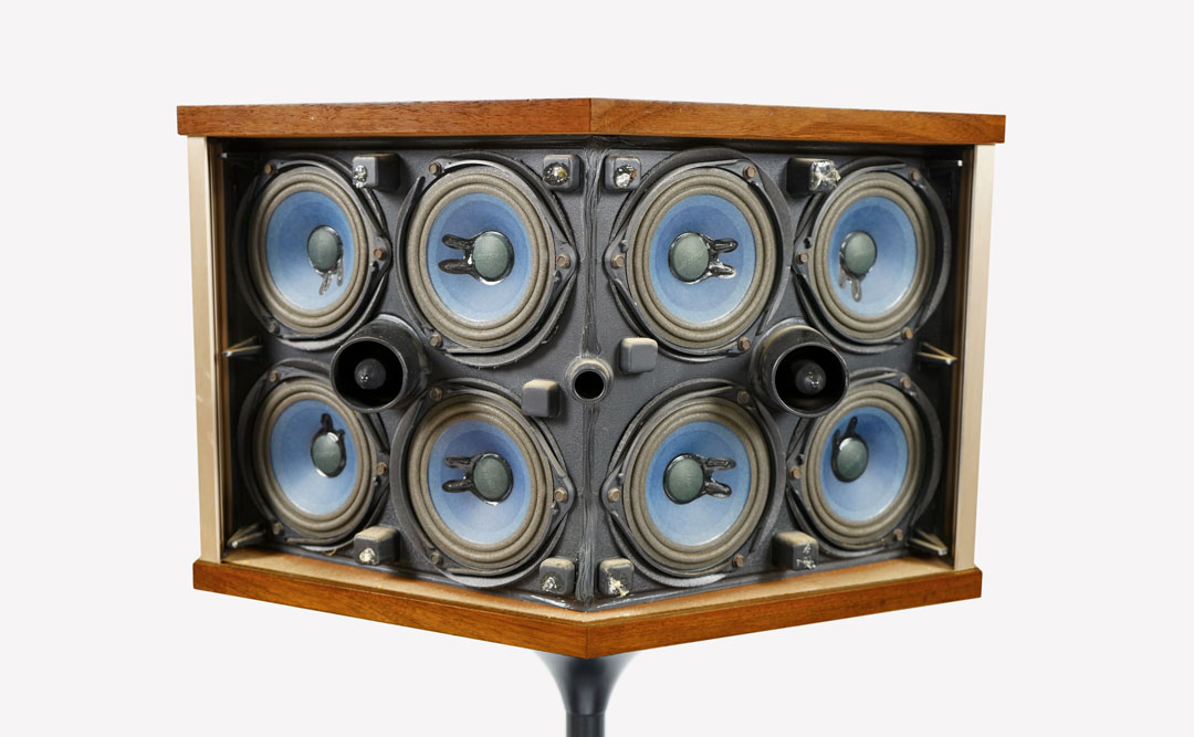 901 Loudspeakers, Bose, 1968. Photo by Jeremy J. Fair