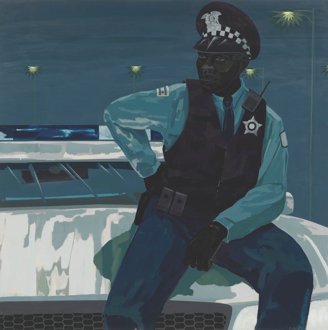 Kerry James Marshall, Untitled (policeman), 2015, from Grief and Grievance: Art and Mourning in America