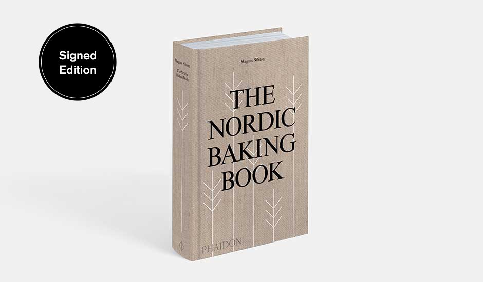 You can buy signed copies of the Nordic Baking Book in our store