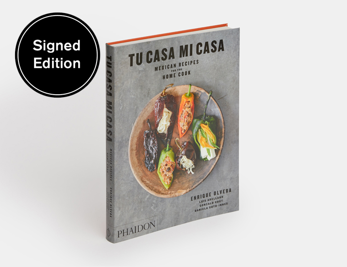 Signed copies of Tu Casa Mi Casa are currently available in our store