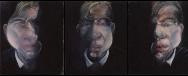 Francis Bacon, Three studies for a self-portrait (1979–80)