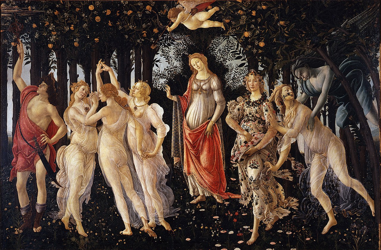 Primavera (c.1482) by Botticelli