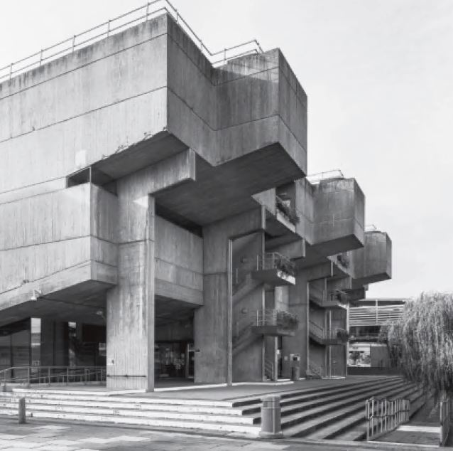 Lecture Centre, Brunel University, London, UK, 1968, by Richard Sheppard. As featured in our new Atlas of Brutalist Architecture