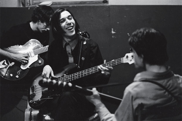 John Cale (centre) Sterling Morrison (back left) and Lou Reed (near right). From Factory Andy Warhol Stephen Shore