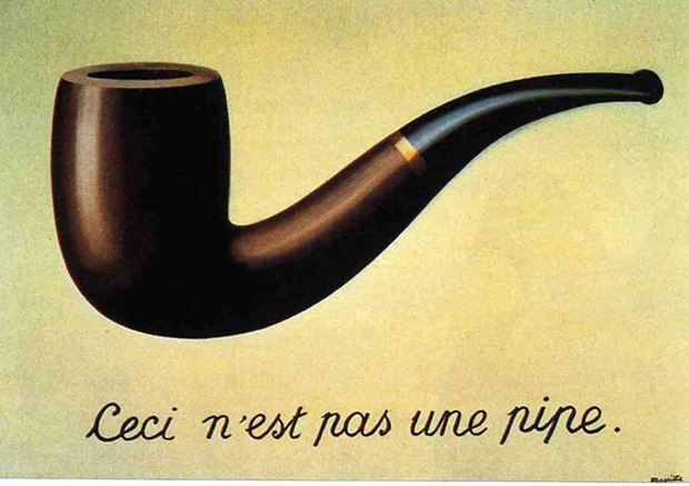 Ceci n'est pas un pipe-René Magritte