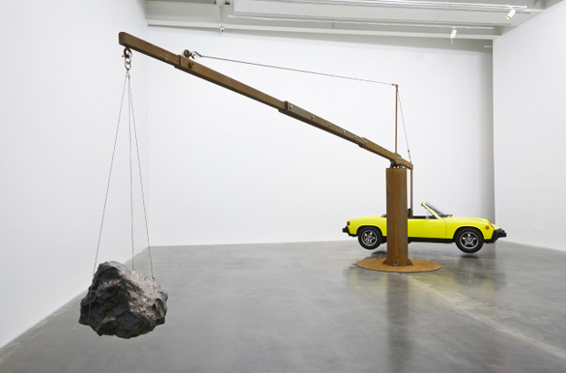  Porch and Meteorite (2013) by Chris Burden
