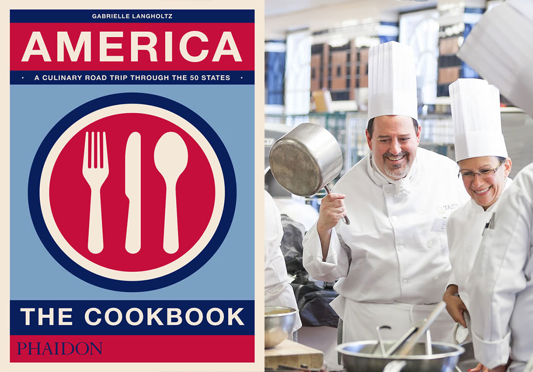 America The Cookbook, and a CIA cookery course - the ideal gifting combination