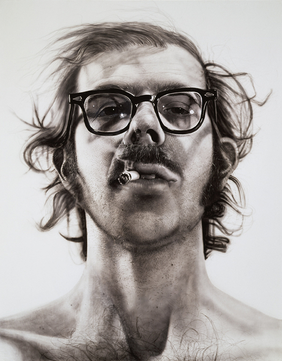 Big Self-Portrait (1967-68) by Chuck Close