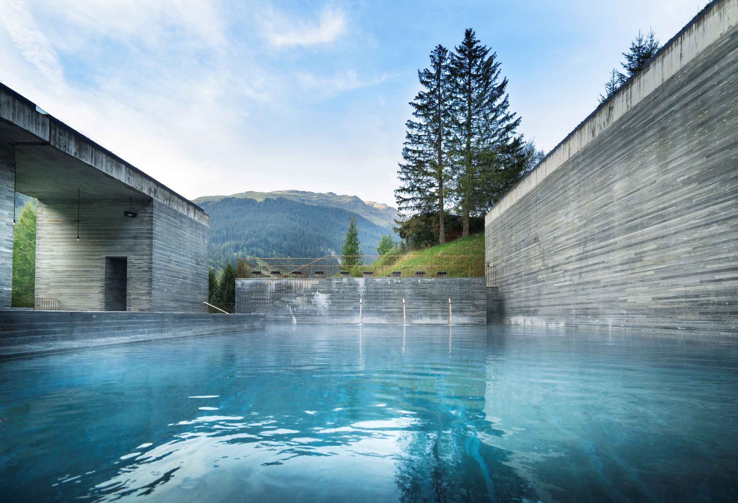 7132 Thermal Baths (formerly Therme Vals), 7132 Hotel, Vals, Switzerland