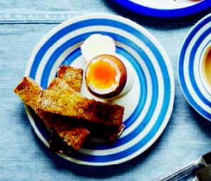 Egg and soldiers, from Breakfast: The Cookbook