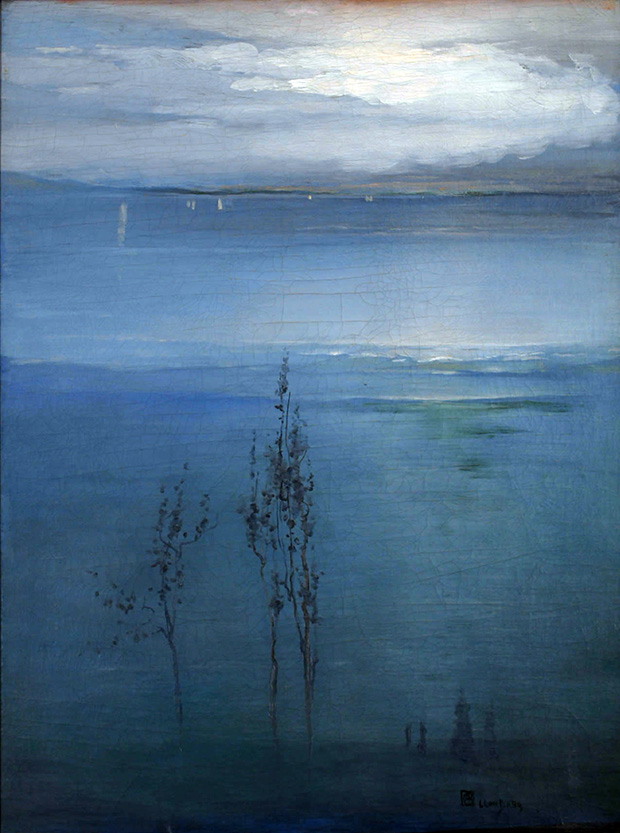 Evening North Sierra (1910) by Leon Dabo. As reproduced in Modern Art in America 1908–68