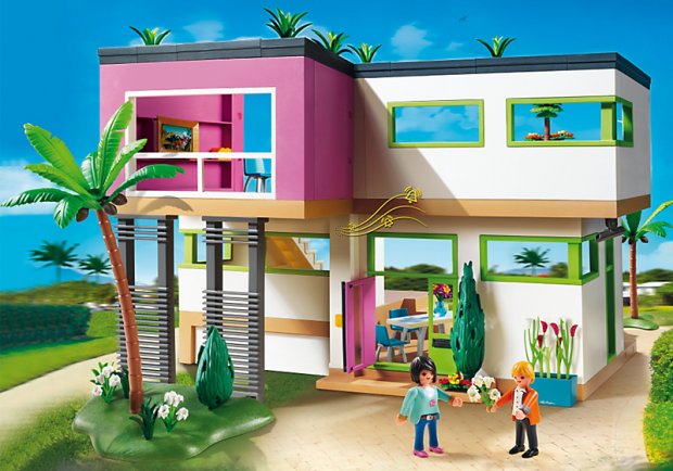 Playmobil's Modern Luxury Mansion