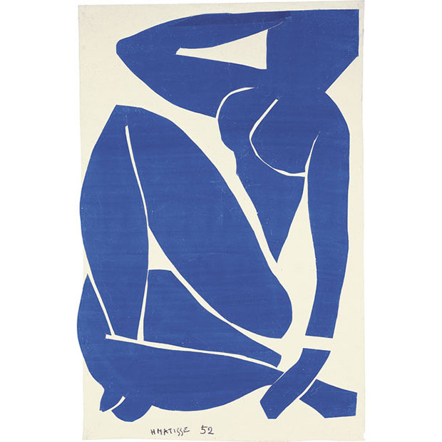 Blue Nude III 1952 - Henri Matisse as featured in Phaidon's Body of Art