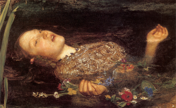 John Everett Millais' Ophelia (1851 – 52) features in Beauty