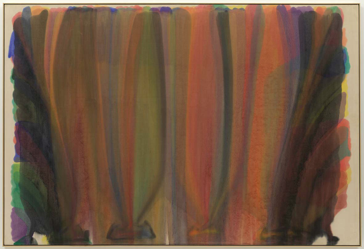Saraband (1959) by Morris Louis. As reproduced in Art in Time