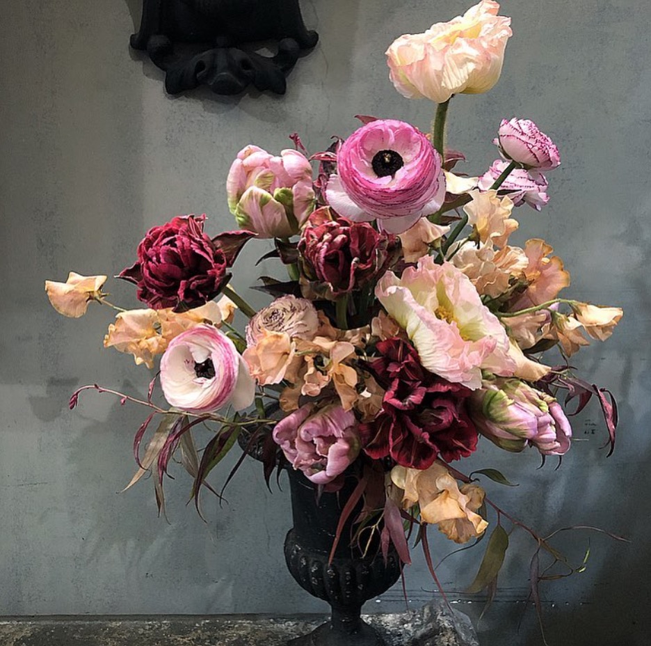 A floral arrangement by Odorantes, Paris