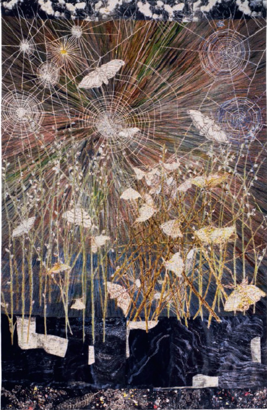 Spinners (Moths and Spiders Webs, 2014 - Kiki Smith