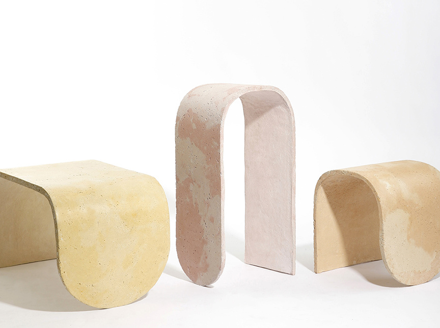 Concrete Stools by J. Byron-H. All photographs by Samuel McGuire, courtesy of byron-h.com